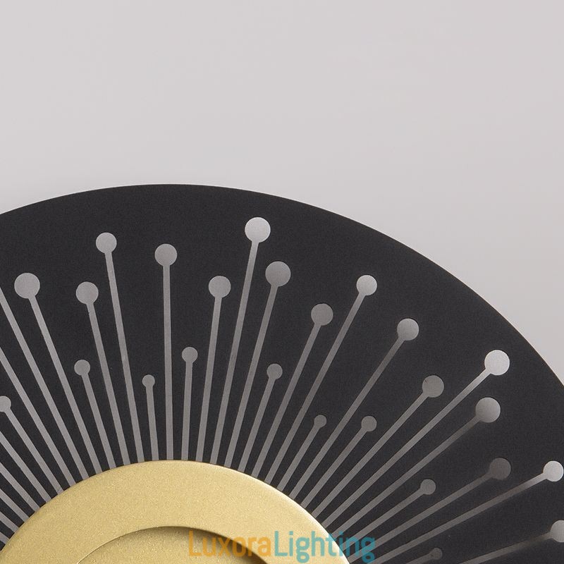 Designer Touch Decorative Wall Sconce Nordic Full Copper Hollow Round Wall Light