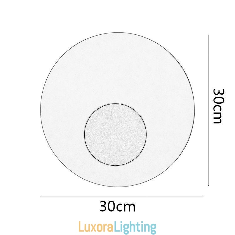 Designer Touch Decorative Nordic Wall Light Black Gold Round Full Copper Wall Sconce