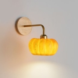 Designer Touch Decorative Pumpkin Wall Light Japanese Retro Wall Sconces Lamp