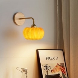 Designer Touch Decorative Pumpkin Wall Light Japanese Retro Wall Sconces Lamp