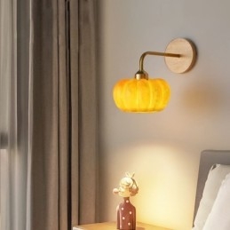 Designer Touch Decorative Pumpkin Wall Light Japanese Retro Wall Sconces Lamp