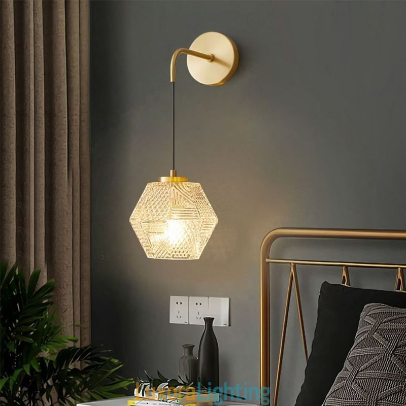 Designer Touch Decorative Modern Wall Light Creative Glass Wall Sconce Lamp