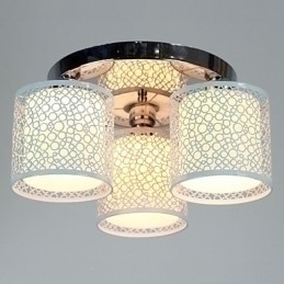 Designer Touch Decorative Modern Contemporary Painting Metal Flush Mount