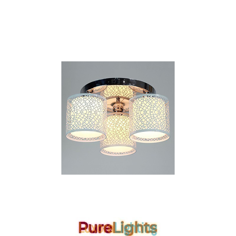 Designer Touch Decorative Modern Contemporary Painting Metal Flush Mount