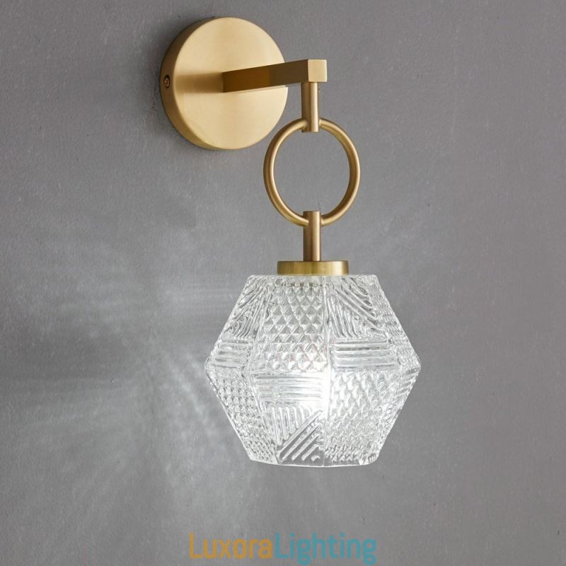 Designer Touch Decorative Modern Wall Light Creative Glass Wall Sconce Lamp