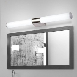 Designer Touch Decorative Mirror Light Stainless Steel Modern Wall Lamp Bathroom Lights Wall Sconce
