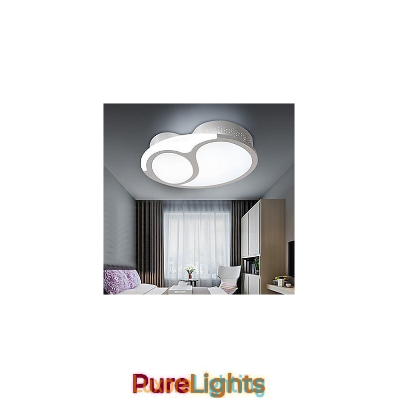 Designer Touch Decorative Flush Mount Modern Contemporary Metal