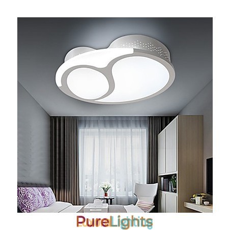 Designer Touch Decorative Flush Mount Modern Contemporary Metal