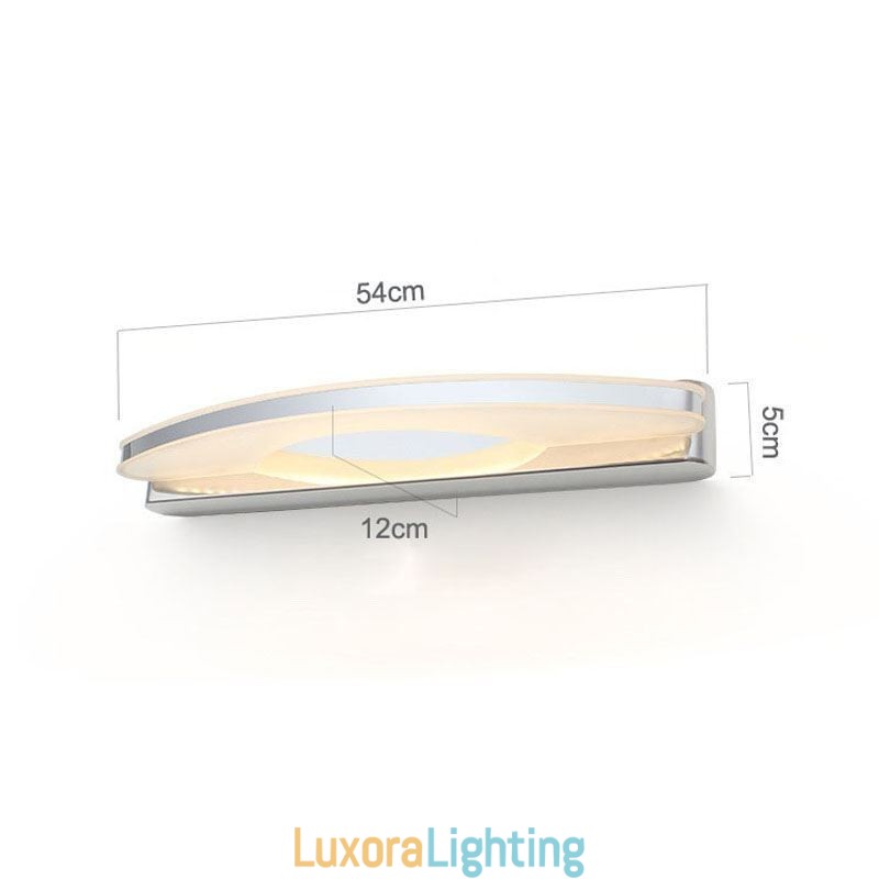 Designer Touch Decorative Modern Mirror Lighting Wall Sconce Bathroom Lighting Stainless Steel