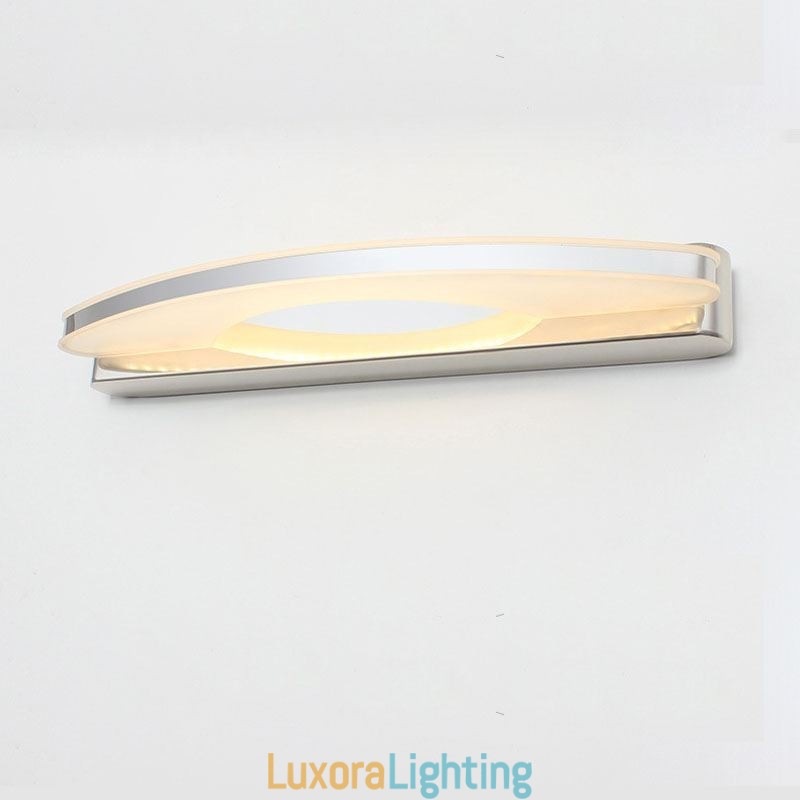 Designer Touch Decorative Modern Mirror Lighting Wall Sconce Bathroom Lighting Stainless Steel