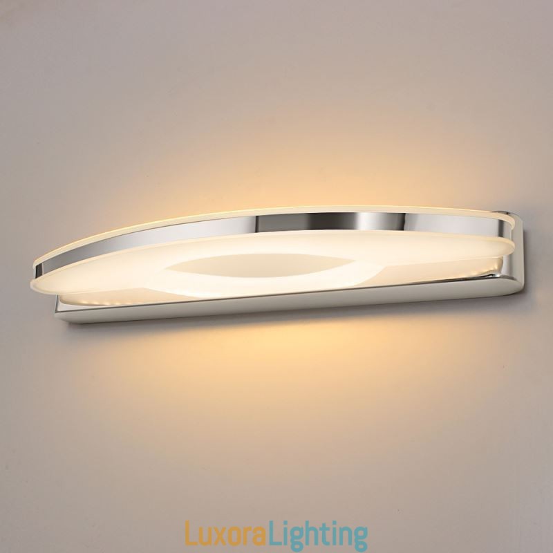 Designer Touch Decorative Modern Mirror Lighting Wall Sconce Bathroom Lighting Stainless Steel