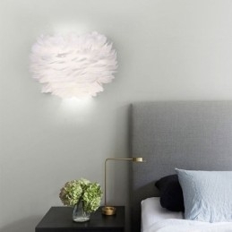Designer Touch Decorative Creative Feather Wall Lamp Sconce Light