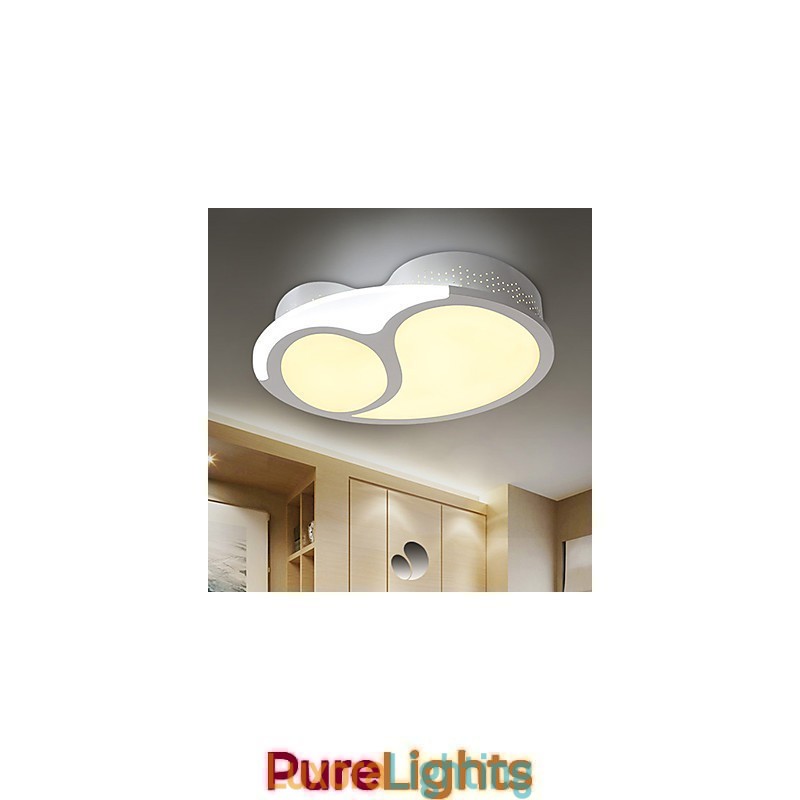 Designer Touch Decorative Flush Mount Modern Contemporary Metal