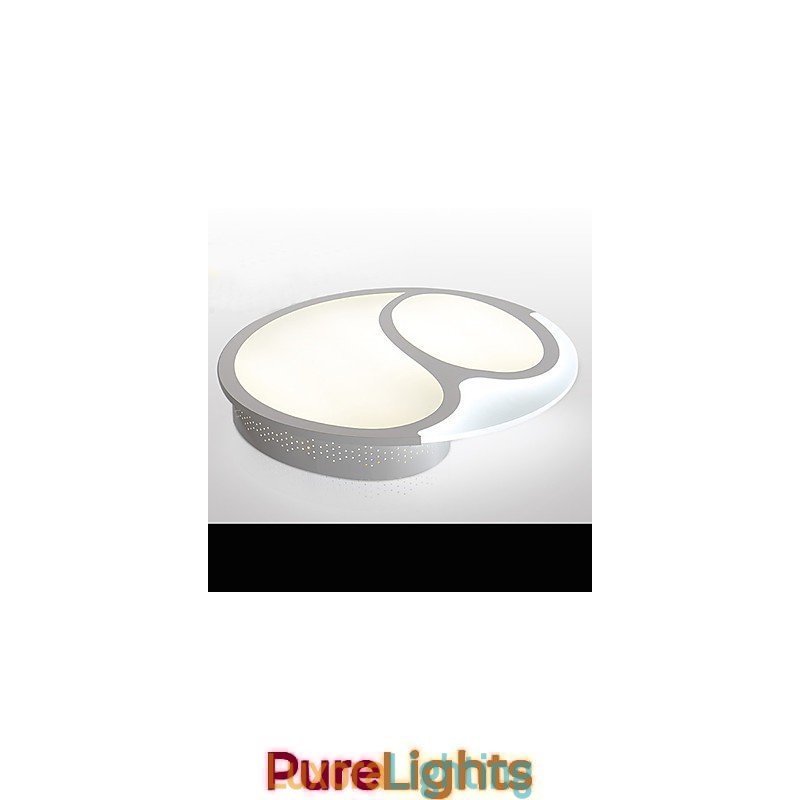 Designer Touch Decorative Flush Mount Modern Contemporary Metal