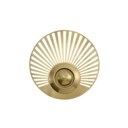 Designer Touch Decorative Nordic Brass Wall Lamp Hollow out Round Shape Sconce Light