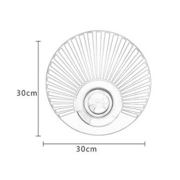 Designer Touch Decorative Nordic Brass Wall Lamp Hollow out Round Shape Sconce Light