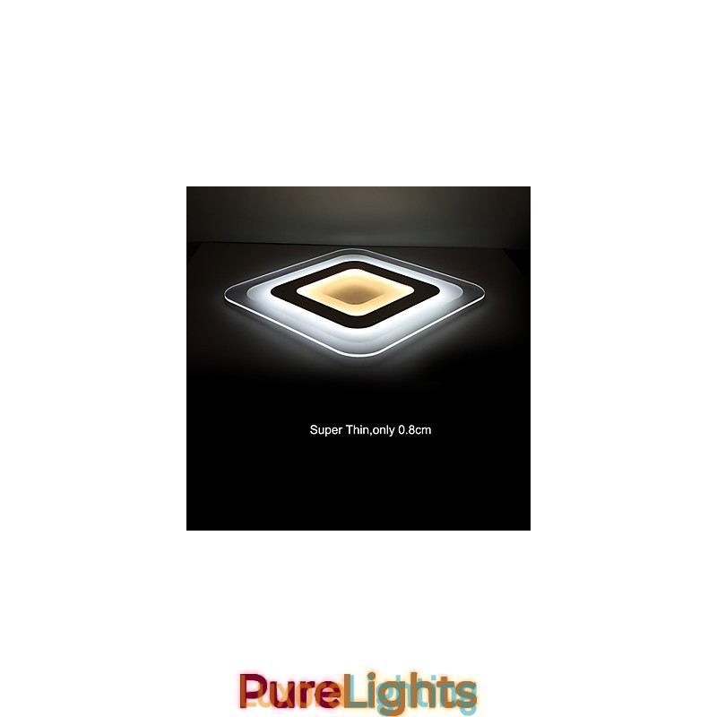 Designer Touch Decorative Flush Mount Square Acylic and CE certificate Electricals