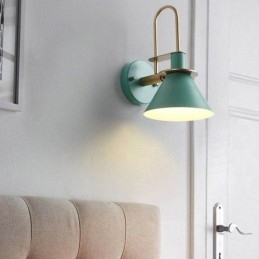 Designer Touch Decorative Nordic Wall Light Makron Style Wall Sconce Creative Mirror front Lamp Light