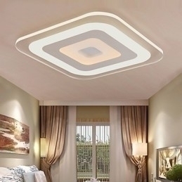 Designer Touch Decorative Flush Mount Square Acylic and CE certificate Electricals