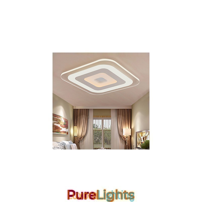 Designer Touch Decorative Flush Mount Square Acylic and CE certificate Electricals