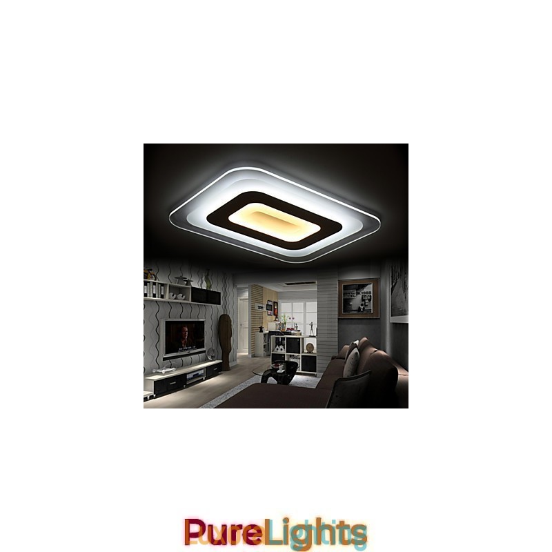 Designer Touch Decorative Flush Mount Square Acylic and CE certificate Electricals