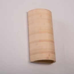 Designer Touch Decorative Japanese Bamboo Wall Light Simple Semicircle Wall Sconce Bedside Lighting