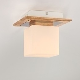 Designer Touch Decorative Flush Mount Mini Style Modern Contemporary Wood