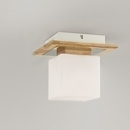 Designer Touch Decorative Flush Mount Mini Style Modern Contemporary Wood