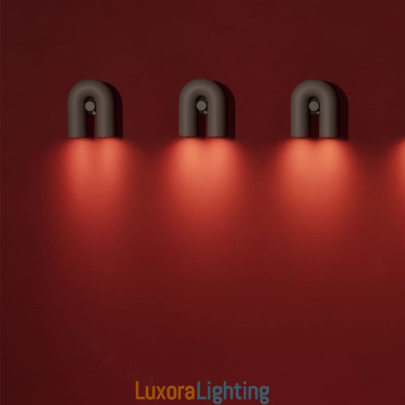 Designer Touch Decorative Wall Sconce U Shape Minimalist Creative Wall Light Rotating Lampshade