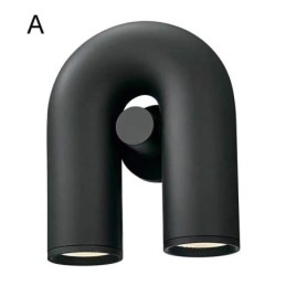 Designer Touch Decorative Wall Sconce U Shape Minimalist Creative Wall Light Rotating Lampshade