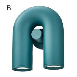 Designer Touch Decorative Wall Sconce U Shape Minimalist Creative Wall Light Rotating Lampshade