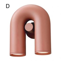 Designer Touch Decorative Wall Sconce U Shape Minimalist Creative Wall Light Rotating Lampshade