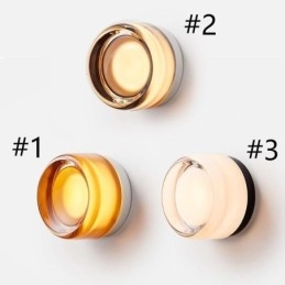 Designer Touch Decorative Wall Light Modern Minimalist Acrylic Single Head Round Wrought Iron Small Wall Sconce