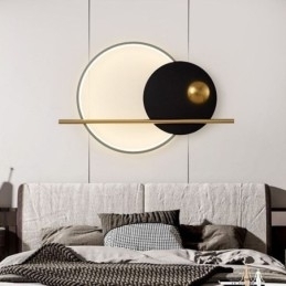 Designer Touch Decorative Wall Light Round Garden Wrought Iron Wall Sconce