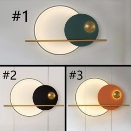 Designer Touch Decorative Wall Light Round Garden Wrought Iron Wall Sconce