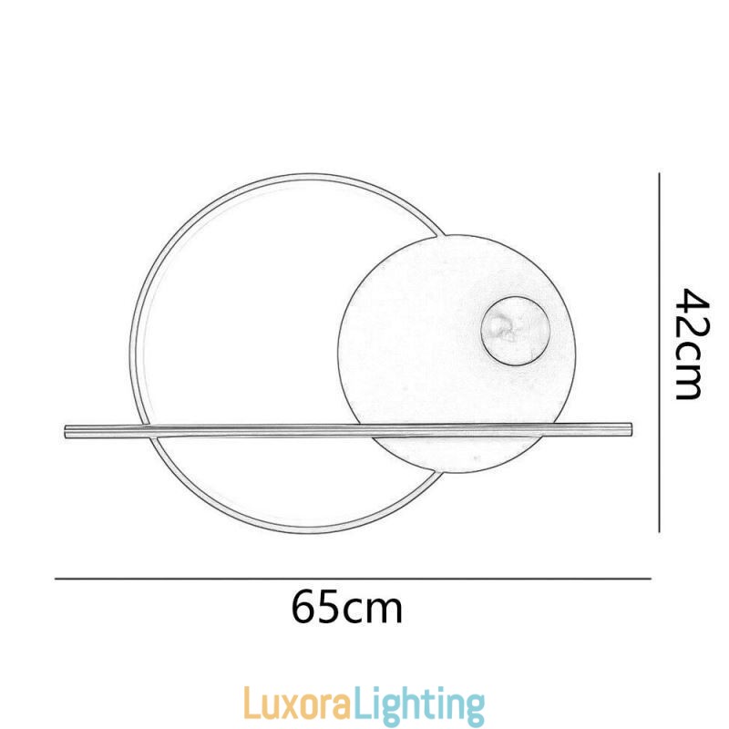 Designer Touch Decorative Wall Light Round Garden Wrought Iron Wall Sconce