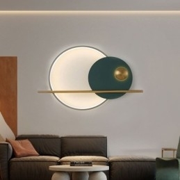 Designer Touch Decorative Wall Light Round Garden Wrought Iron Wall Sconce