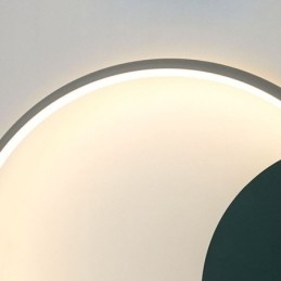 Designer Touch Decorative Wall Light Round Garden Wrought Iron Wall Sconce