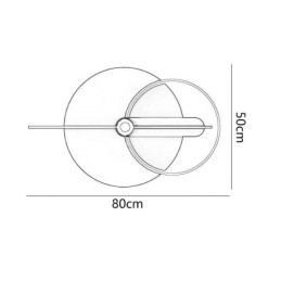 Designer Touch Decorative Wall Light Wrought Iron Pointer Wall Sconce