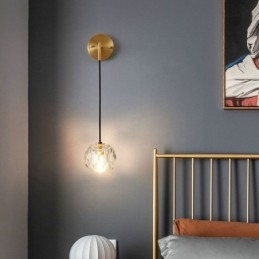 Designer Touch Decorative Modern Wall Light Creative Crystal Wall Sconce Lamp