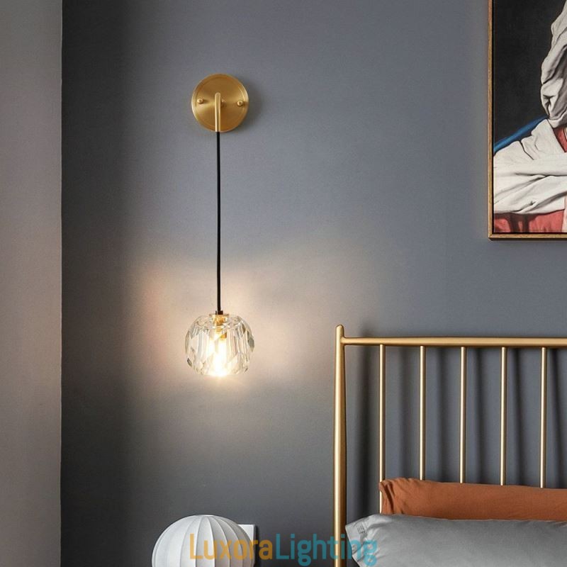 Designer Touch Decorative Modern Wall Light Creative Crystal Wall Sconce Lamp