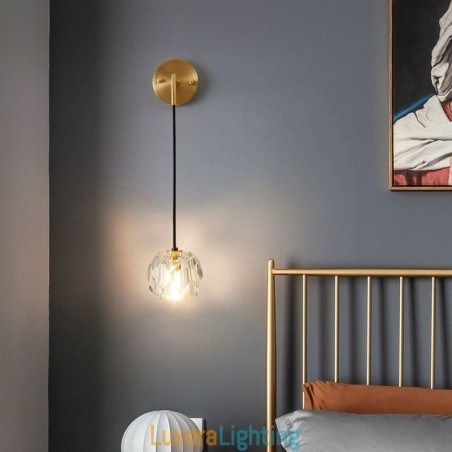 Designer Touch Decorative Modern Wall Light Creative Crystal Wall Sconce Lamp
