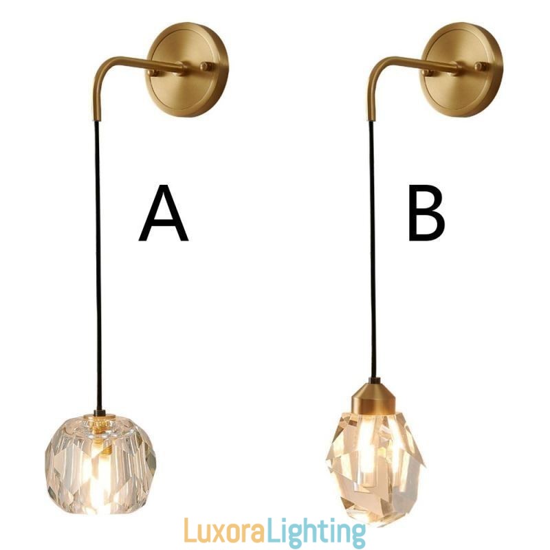 Designer Touch Decorative Modern Wall Light Creative Crystal Wall Sconce Lamp