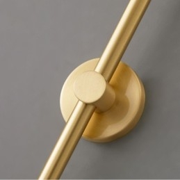 Designer Touch Decorative Modern Wall Sconce Brushed Gold Wall Light
