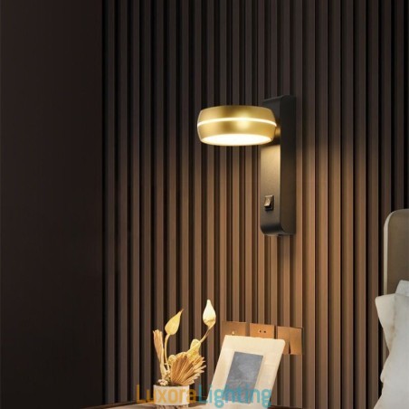 Designer Touch Decorative Swivel Wall Lamp Modern Minimalist Sconce Light