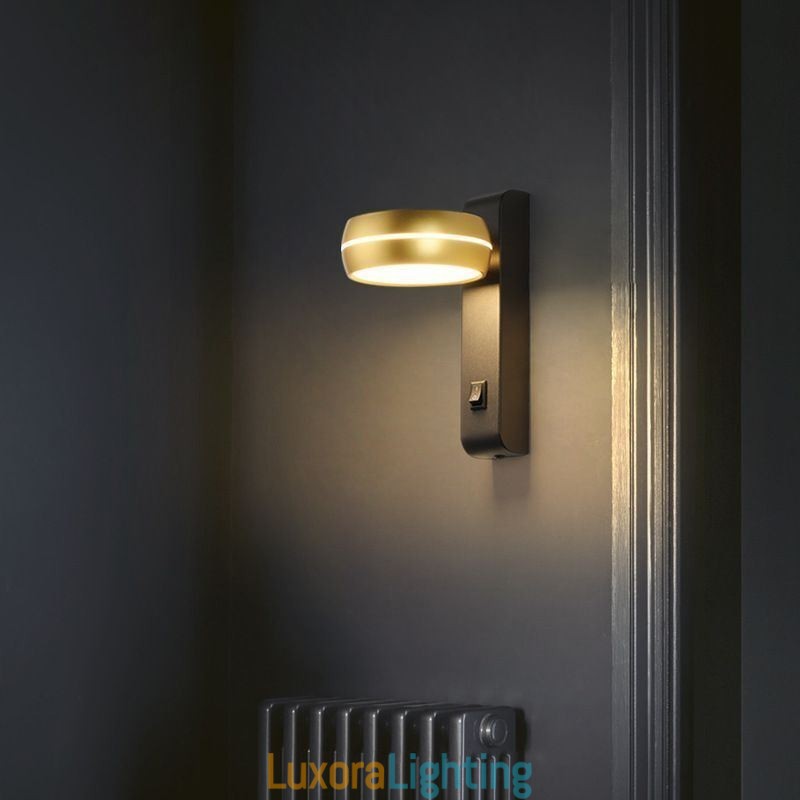 Designer Touch Decorative Swivel Wall Lamp Modern Minimalist Sconce Light