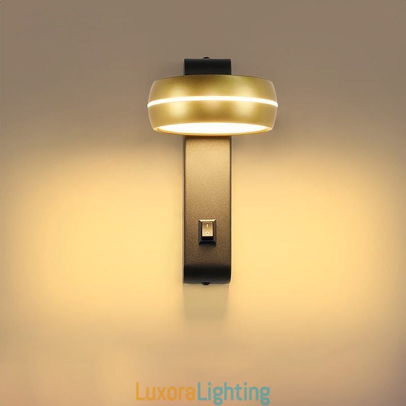 Designer Touch Decorative Swivel Wall Lamp Modern Minimalist Sconce Light