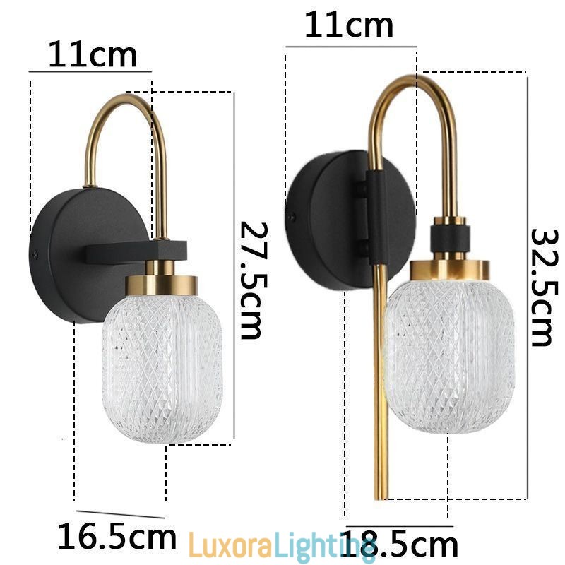 Designer Touch Decorative Modern Minimalist Wall Light Acrylic Wall Lamp