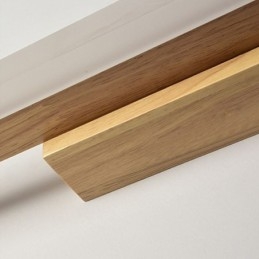 Designer Touch Decorative Mirror Light Solid Wood Wall Light Modern Sconce Wall Lamp