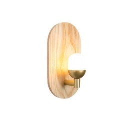 Designer Touch Decorative Decoration Wall Wood Lamp Entrance Aisle Lights Nordic Bedside Wall Light